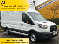 USED 2017 67 FORD TRANSIT 2.0 350 TDCi 130 EF L4H3 LWB HIGH ROOF JUMBO P/V 