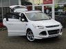 USED 2015 65 FORD KUGA 2.0 TITANIUM X TDCI AWD 5d 177 BHP Finished in FROZEN WHITE metallic with contrasting FULL HEATED BLACK LEATHER TRIM. This Kuga is a great choice if you like driving. It's one of the most enjoyable, practical and fun family SUV's around. Features include Panoramic Roof, Full Heated Leather, Nav, Electric Rear Boot, Rear View Camera, 19" ALLOYS, Auto Parking, Rear Park Sensors, DAB, B/Tooth, Cruise Power folding Door Mirrors and much more. Dealer serviced at 8999 miles, 18240 miles, 37410 miles, 57170 miles, and at 67090 miles
