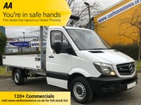 USED 2015 15 MERCEDES-BENZ SPRINTER 313 CDI 130 DROPSIDE / PICKUP ALLOY BODY RWD  