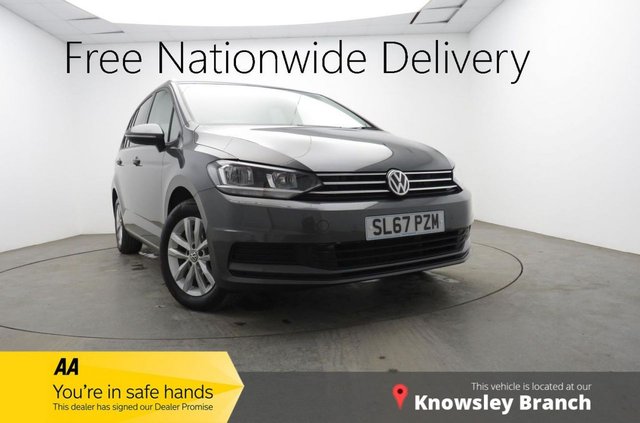 2017 67 VOLKSWAGEN TOURAN 1.6L SE TDI BLUEMOTION TECHNOLOGY 5d 114 BHP