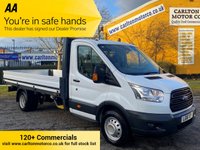 USED 2016 16 FORD TRANSIT 350 TDCi 125 EF LWB DROPSIDE ALLOY BODY DRW  