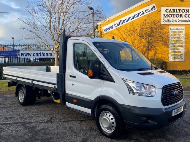 2016 16 Ford Transit 350 TDCi 125 EF LWB DROPSIDE ALLOY BODY DRW 