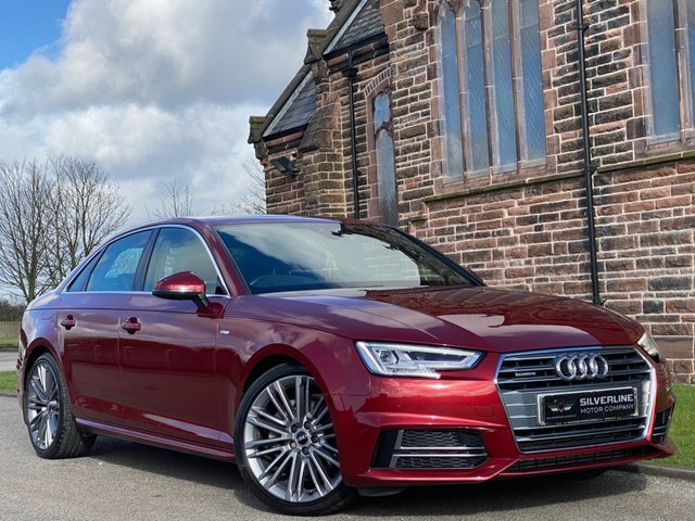 2017 67 Audi A4 3.0 TDI QUATTRO S LINE 4d 215 BHP