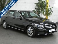USED 2016 16 MERCEDES-BENZ C CLASS 2.0 C350 E SPORT 5d 208 BHP &pound;0 ROAD TAX DRIVING ASSISTANCE PACK SAT NAV LEATHER FSH 1 OWNER VAT Q