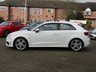 USED 2014 64 AUDI A3 1.8 TFSI QUATTRO S LINE 3d 178 BHP Finished in GLACIER WHITE metallic with Part LEATHER sPORTS Trim. This rare 1.8 TFSI quattro brings more poke and all-wheel drive to Audi's impressive hatchback range. In short this Audi is absolutely gorgeous. Specifications include Bang and Olufsen sound, DAB radio, B/Tooth, 18" Alloys, 4x4, Part Leather and much more. Dealer serviced at 19483 miles, 31470 miles, 39622 miles, 46206 miles and independant serviced at 49571 miles and at 55348 miles.
