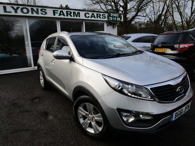 2011 61 Kia Sportage 1.7 CRDI 2 5d 114 BHP