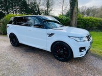 USED 2015 65 LAND ROVER RANGE ROVER SPORT 3.0 SDV6 AUTOBIOGRAPHY DYNAMIC 5d 306 BHP F/LR/S/H, 7 Seats, Pan Roof.