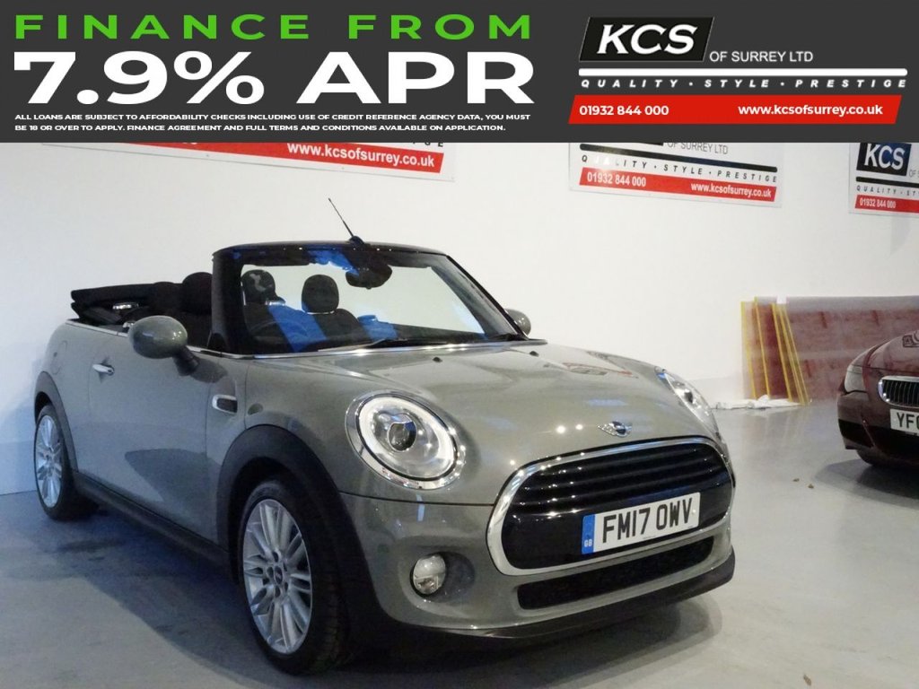 View our MINI CONVERTIBLE