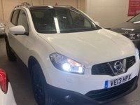 USED 2013 13 NISSAN QASHQAI 1.6 TEKNA IS DCIS/S 5d 130 BHP * SATNAV *   LEATHER