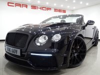 USED 2015 65 BENTLEY CONTINENTAL 4.0 GTC V8 S ONYX CONCEPT GTX700 (700 BHP) 2DR CONVERTIBLE AUTO 4WD..' MULLINER DRIVING SPECIFICATION ' ONYX CONCEPT GTX700 (700 BHP) AUTO 4WD CONVERTIBLE