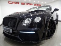 USED 2015 65 BENTLEY CONTINENTAL 4.0 GTC V8 S ONYX CONCEPT GTX700 (700 BHP) 2DR CONVERTIBLE AUTO 4WD..' MULLINER DRIVING SPECIFICATION ' ONYX CONCEPT GTX700 (700 BHP) AUTO 4WD CONVERTIBLE