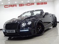USED 2015 65 BENTLEY CONTINENTAL 4.0 GTC V8 S ONYX CONCEPT GTX700 (700 BHP) 2DR CONVERTIBLE AUTO 4WD..' MULLINER DRIVING SPECIFICATION ' ONYX CONCEPT GTX700 (700 BHP) AUTO 4WD CONVERTIBLE