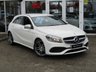 USED 2016 16 MERCEDES-BENZ A-CLASS 1.5 A 180 D AMG LINE 5d 107 BHP Finished in POLAR WHITE with contrasting FULL LEATHER ALCANTARA Trim. This A class certainly looks smart, with its slim lights and smooth body panels. There's plenty of room in the front and the back which will suit the average family. Features include Full leather alacntara, Alloys, Only &pound;20 Road tax, Sat Nav, Reversing Camera, Park sensors, B/Tooth and much more. Mercedes Dealer Serviced at 11821 miles, 18749 miles and at 22538 miles. 12 Months MOT.