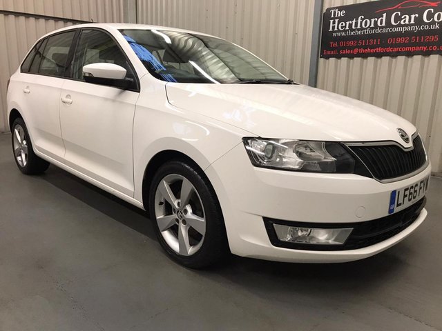 2016 66 Skoda Rapid 1.4 SPACEBACK SE TECH TDI DSG 5d 89 BHP