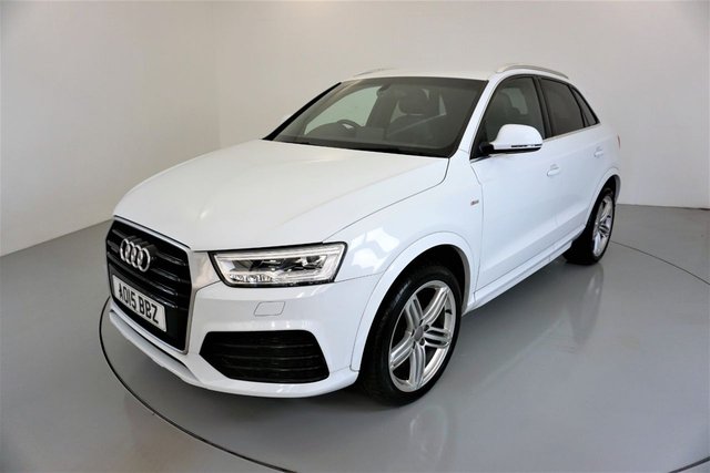 2015 15 Audi Q3 2.0 TDI QUATTRO S LINE PLUS 5d-HALF LEATHER-BLUETOOTH-CRUISE CONTROL-PARKING SENSORS-CLIMATE CONTROL