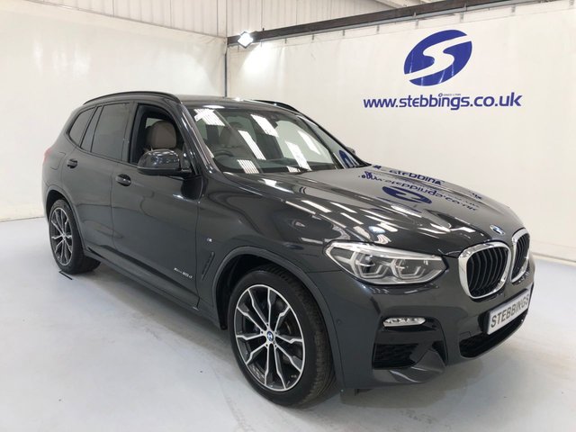 2018 67 BMW X3 2.0 XDRIVE20D M SPORT 5d 188 BHP 4 WHEEL DRIVE VAT QUALIFYING