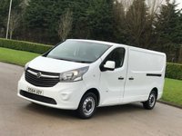 USED 2015 64 VAUXHALL VIVARO 1.6 2900 L2H1 CDTI P/V 114 BHP GENUINE LOW MILES ** NO VAT **
