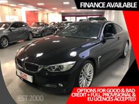 USED 2013 63 BMW 4 SERIES 2.0 420D LUXURY 2d 181 BHP * MEDIA PACK * COMFORT PACK * PRO NAV * 19s *