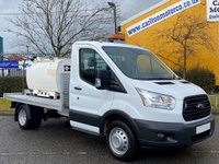 USED 2016 16 FORD TRANSIT 350 TDCi 125 C/C L2 PICKUP [ FUEL BOWSER 985 Ltrs] SPECIALIST PLANT BODY DRW  