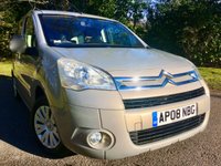 USED 2008 08 CITROEN BERLINGO 1.6 MULTISPACE VTR 16V 5d 110 BHP ONLY 59,600 MILES //2 OWNER//RARE PETROL MODAL NOW IN AWAITING PREPARATION,,,,RARE PETROL MODAL