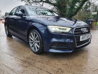 USED 2017 17 AUDI A3 1.6 TDI S LINE 4d 114 BHP ZERO DEPOSIT FINANCE AVAILABLE