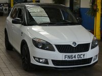 USED 2014 64 SKODA FABIA 1.2 BLACK EDITION 5d 105 BHP SAT NAV HEATED SEATS 2 OWNERS EXCELLENT SERVICE HISTORY