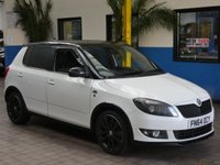 USED 2014 64 SKODA FABIA 1.2 BLACK EDITION 5d 105 BHP SAT NAV HEATED SEATS 2 OWNERS EXCELLENT SERVICE HISTORY