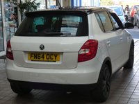 USED 2014 64 SKODA FABIA 1.2 BLACK EDITION 5d 105 BHP SAT NAV HEATED SEATS 2 OWNERS EXCELLENT SERVICE HISTORY