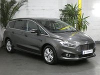 USED 2017 67 FORD S-MAX 1.5 TITANIUM 5d 159 BHP SAT NAV FULL LEATHER INTERIOR HEATED SEATS