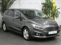 USED 2017 67 FORD S-MAX 1.5 TITANIUM 5d 159 BHP SAT NAV FULL LEATHER INTERIOR HEATED SEATS