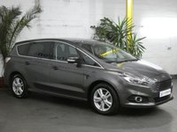 USED 2017 67 FORD S-MAX 1.5 TITANIUM 5d 159 BHP SAT NAV FULL LEATHER INTERIOR HEATED SEATS