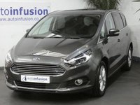 USED 2017 67 FORD S-MAX 1.5 TITANIUM 5d 159 BHP SAT NAV FULL LEATHER INTERIOR HEATED SEATS