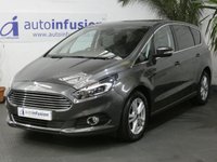 USED 2017 67 FORD S-MAX 1.5 TITANIUM 5d 159 BHP SAT NAV FULL LEATHER INTERIOR HEATED SEATS