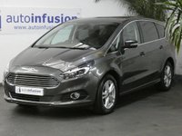 USED 2017 67 FORD S-MAX 1.5 TITANIUM 5d 159 BHP SAT NAV FULL LEATHER INTERIOR HEATED SEATS