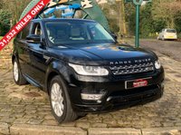 USED 2015 15 LAND ROVER RANGE ROVER SPORT 3.0 SDV6 HSE 5d 288 BHP 1 PRIVATE OWNER FROM BRAND NEW HAVNG COVERED ONLY 31,532 MILES FROM BRAND NEW WITH FULL LAND-ROVER HISTORY, HUGE SPECIFICATION , SANTORINI BLACK METALLIC WITH IVORY HIDE