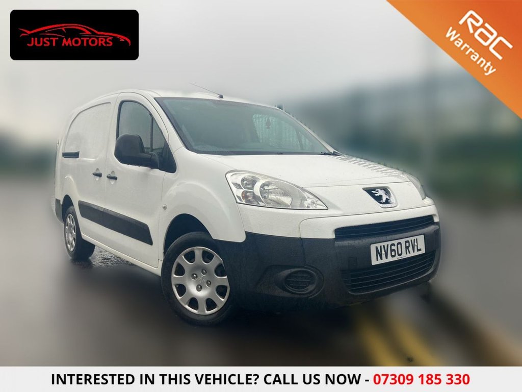 View our PEUGEOT PARTNER