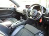 USED 2015 65 AUDI A3 2.0 TDI QUATTRO S LINE 3d 148 BHP QUATTRO LEATHER ONLY 42K A/C