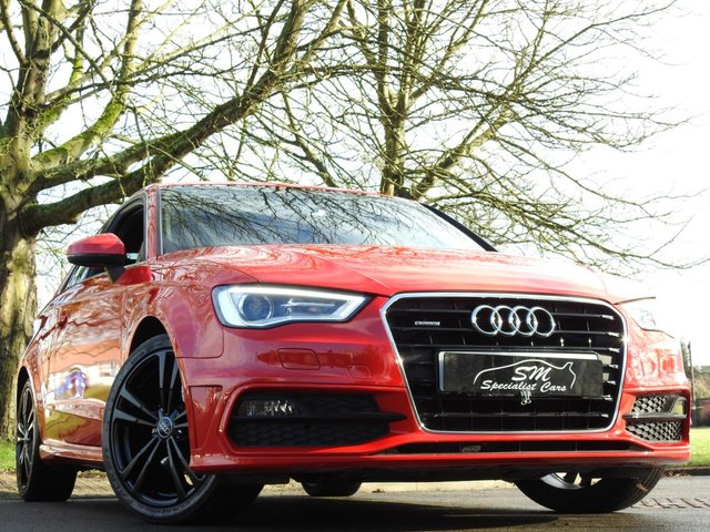 2015 65 Audi A3 2.0 TDI QUATTRO S LINE 3d 148 BHP