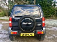 USED 2010 59 SUZUKI JIMNY 1.3 SZ4 3d AUTO 85 BHP ONLY 40,000 MILES/ HALF BLACK LEATHER/RARE AUTOMATIC AIRCON/1/2 LEATHER/ALLOY WHEELS,,,JUST SERVICED AND MOT'D BY US
