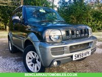 USED 2010 59 SUZUKI JIMNY 1.3 SZ4 3d AUTO 85 BHP ONLY 40,000 MILES/ HALF BLACK LEATHER/RARE AUTOMATIC AIRCON/1/2 LEATHER/ALLOY WHEELS,,,JUST SERVICED AND MOT'D BY US
