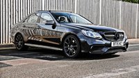 USED 2015 15 MERCEDES-BENZ E-CLASS 5.5 E63 AMG 4d 550 BHP Immaculate Black on Black