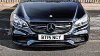 USED 2015 15 MERCEDES-BENZ E-CLASS 5.5 E63 AMG 4d 550 BHP Immaculate Black on Black