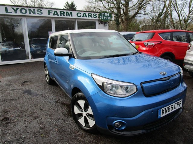 2016 66 Kia Soul 0.0 EV 81 kW 5d 109 BHP AUTOMATIC