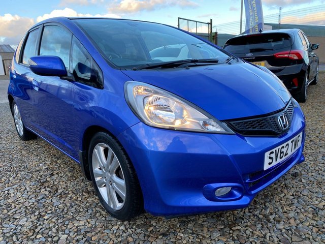 2012 62 Honda Jazz 1.3 I-VTEC EX 5d 98 BHP