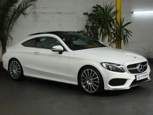 2017 67 Mercedes-Benz C Class Diesel Coupe C220d AMG Line (Premium) G-Tronic+ (s/s) 2dr