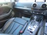 USED 2014 14 AUDI A3 2.0 S3 QUATTRO 3d 296 BHP Finished in PHANTOM BLACK pearl with contrasting EBONY full heated SPORTS LEATHER seats. This 4x4 S3 2.0 petrol engine pumps out 296 BHP, blistering performance with arguably the highest quality interior in its class. Features include Sat Nav, Full Heated Leather, DAB, B/tooth, LED day run lights, Park Senors, Cruise and much more. Dealer serviced at 3742 miles, 17430 miles, 25041 miles, 56904 miles, 69698 miles.