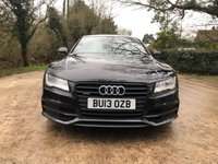 USED 2013 13 AUDI A7 3.0 TDI QUATTRO BLACK EDITION 5d 242 BHP ZERO DEPOSIT FINANCE AVAILABLE