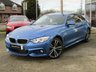 USED 2016 66 BMW 4 SERIES 3.0 435D XDRIVE M SPORT GRAN COUPE 4d 309 BHP Finished in ESTORIL BLUE MET with contrasting EBONY ELECTRIC MEMORY HEATED SEATS. This New Shape 4 Series offers a great mix of performance, practicality, efficiency, comfort and techy features than almost any other coupes on the market today. Features include Heads Up Display,  Harman Kardon sound, Sat Nav, DAB radio, 19" Alloys, B/Tooth, Heated Leather electric memory seats and much more. Dealer serviced at 19166 miles, 38467 miles, 54729 miles, 57683 miles, 64899 miles and at 76010 miles.