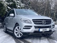 USED 2013 62 MERCEDES-BENZ M-CLASS 3.0 ML350 BLUETEC SPECIAL EDITION 5d 258 BHP 4WD AUTO Sunroof Memory Leather