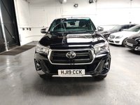 USED 2019 19 TOYOTA HI-LUX 2.4 INVINCIBLE X 4WD D-4D DCB 4d 147 BHP 